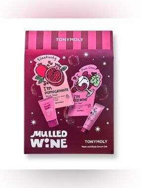 TONYMOLY Mulled Wine 4-Pc. Hand and Mask Set
